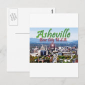 Asheville Beer City USA Briefkaart (Voorkant / Achterkant)