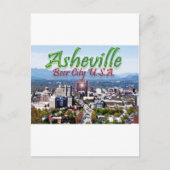 Asheville Beer City USA Briefkaart (Voorkant)