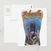 Asheville Beer City USA Briefkaart (Voorkant / Achterkant)