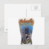 Asheville Beer City USA Briefkaart (Voorkant / Achterkant)