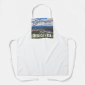 Asheville Beer City USA Cooking Apron Schort (Voorkant)