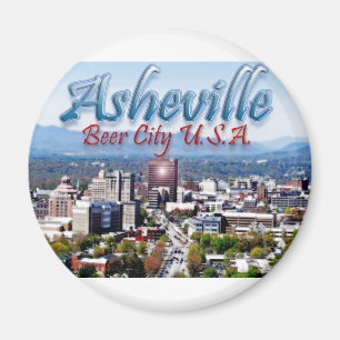 Asheville Beer City USA Magneet