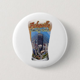 Asheville Beer City USA Ronde Button 5,7 Cm