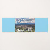 🧘‍♀️ Asheville Beer City USA Yoga Mat (Achterkant (horizontaal))