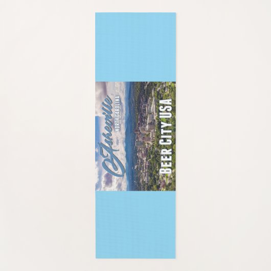 🧘‍♀️ Asheville Beer City USA Yoga Mat (Voorkant)