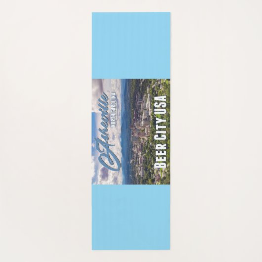 🧘‍♀️ Asheville Beer City USA Yoga Mat (Achterkant)
