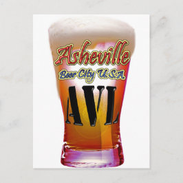 Asheville Beer City Verenigde Staten Briefkaart