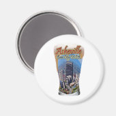 Asheville Beer City Verenigde Staten Magneet (Voorkant / Achterkant)