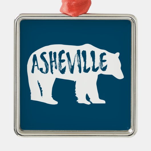 Asheville Beer Metalen Ornament (Voorkant)