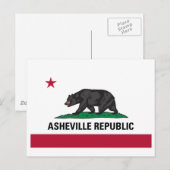 Asheville Briefkaart (Voorkant / Achterkant)