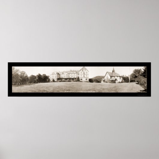 Asheville College Foto 1910 Poster (Voorkant)