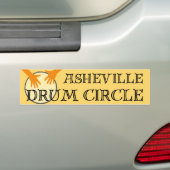 Asheville Drum Circle Bumpersticker (Op auto)