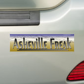 Asheville Freak BS.1 Bumpersticker (Op auto)