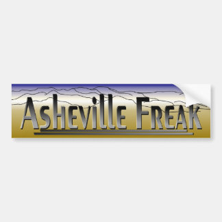 Asheville Freak BS.1 Bumpersticker