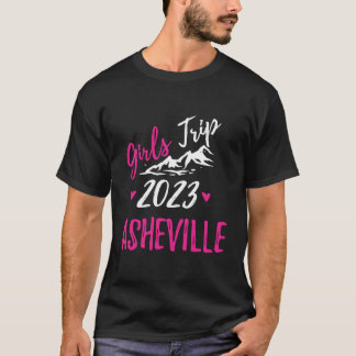 Asheville Meisjesreis 2023 Vakantie Bachelorette T-shirt
