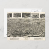 Asheville, NC 1912 Briefkaart (Voorkant / Achterkant)