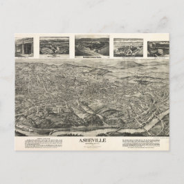 Asheville, NC 1912 Briefkaart