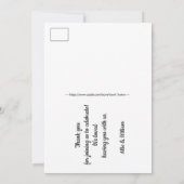 Asheville NC Celebrations Thank You (Achterkant)