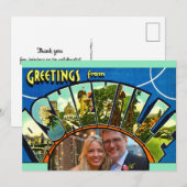 Asheville NC Celebrations Thank You (Voorkant / Achterkant)