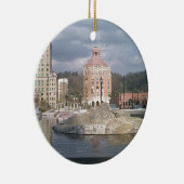 Asheville nc fontain keramisch ornament (Rechts)