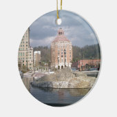 Asheville nc fontain keramisch ornament (Links)