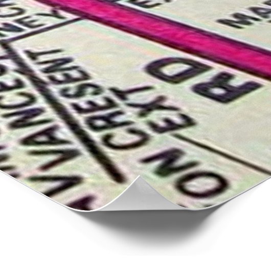 Asheville, NC  Map Poster (Hoek)