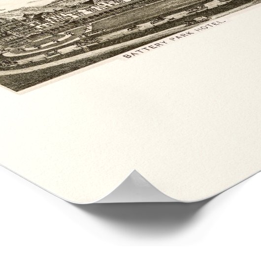 Asheville, NC Panoramic Map - 1891 Poster (Hoek)