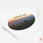 Asheville, NC Sticker (Envelop)