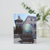 Asheville North Carolina Art Museum Revel Foto Briefkaart (Staand voorkant)
