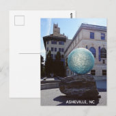 Asheville North Carolina Art Museum Revel Foto Briefkaart (Voorkant / Achterkant)