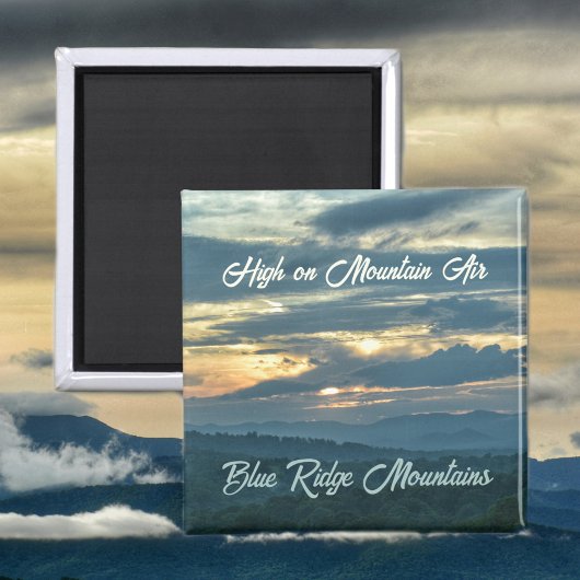 Asheville North Carolina Blue Ridge Mountains Magneet