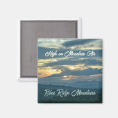 Asheville North Carolina Blue Ridge Mountains Magneet (Voorkant / Achterkant)