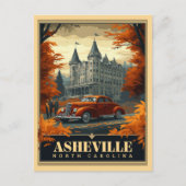 Asheville, North Carolina Briefkaart (Voorkant)