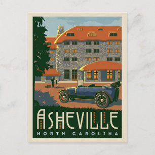 Asheville, North Carolina Briefkaart