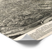 Asheville, North Carolina Historic Wall Art Poster (Hoek)