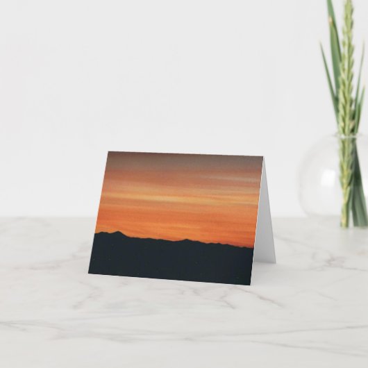 Asheville, North Carolina Note Kaart (Voorkant)