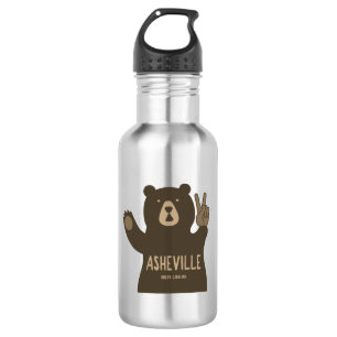 Asheville North Carolina Peace Beer Waterfles