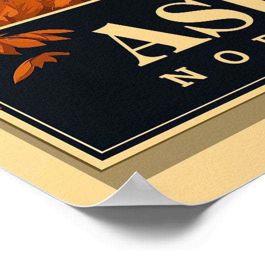  Asheville, North Carolina Poster (Hoek)