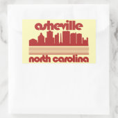 Asheville, North Carolina Rechthoekige Sticker (Tas)