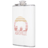 Asheville North Carolina Retro Beer Heupfles (Links)