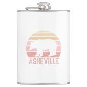 Asheville North Carolina Retro Beer Heupfles