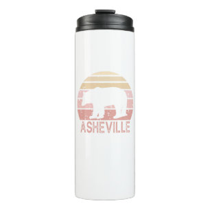 Asheville North Carolina Retro Beer Thermosbeker