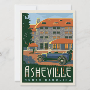 Asheville, North Carolina   Sla de datum op - Foto Save The Date