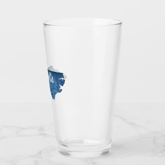 Asheville North Carolina Wood Grain Glas (Links)