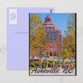 Asheville NV Briefkaart (Voorkant / Achterkant)