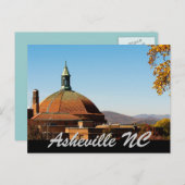 Asheville NV Briefkaart (Voorkant / Achterkant)