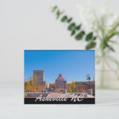 Asheville NV Briefkaart (Staand voorkant)
