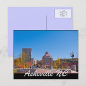 Asheville NV Briefkaart (Voorkant / Achterkant)