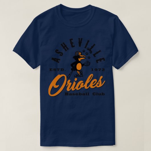 Asheville Orioles T-shirt (Design voorkant)