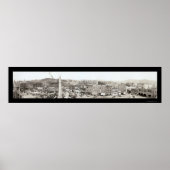 Asheville Pack Square Foto 1910 Poster (Voorkant)